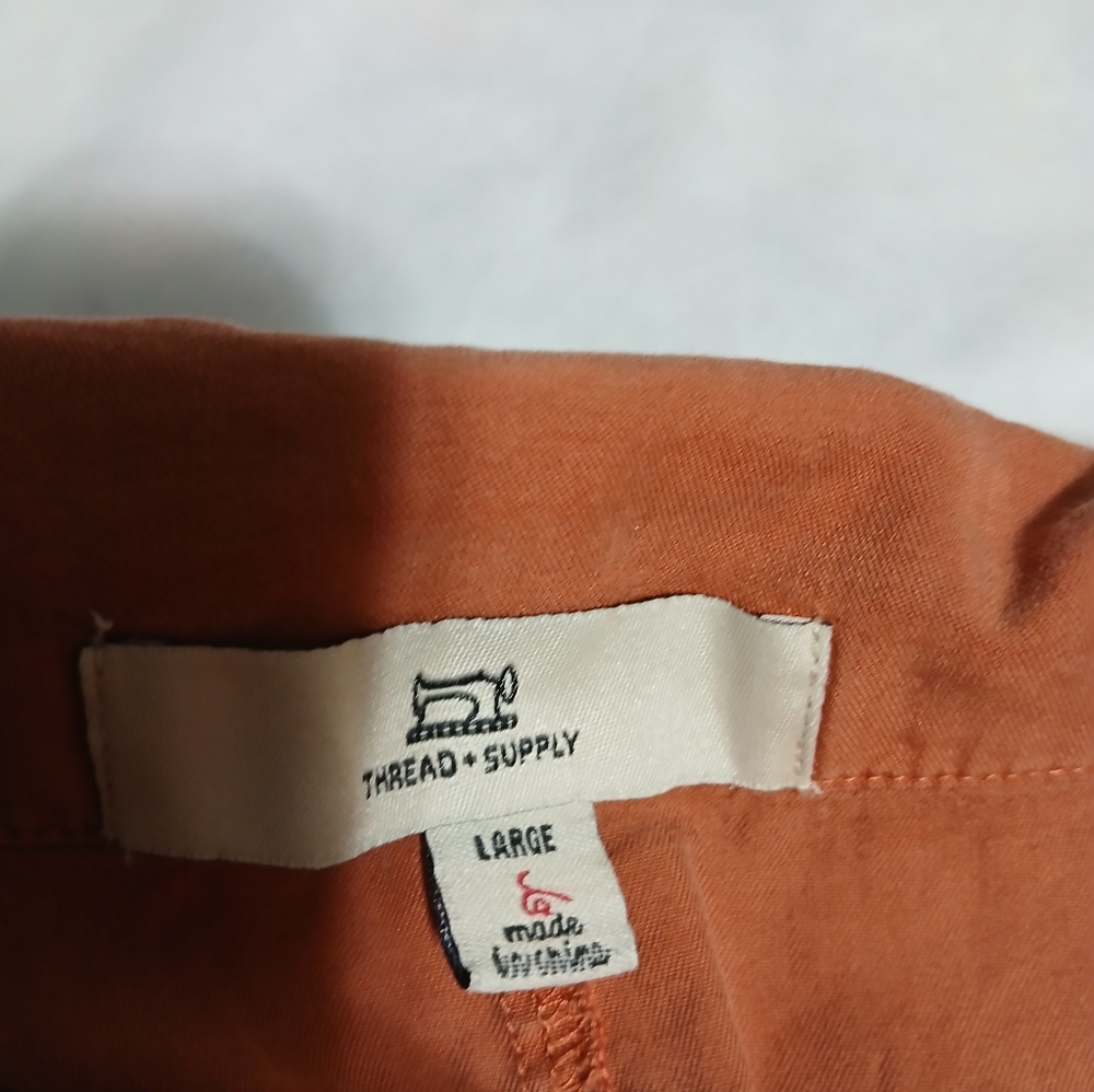 Thread & Supply Womens Collared Button Down Shirt… - image 4